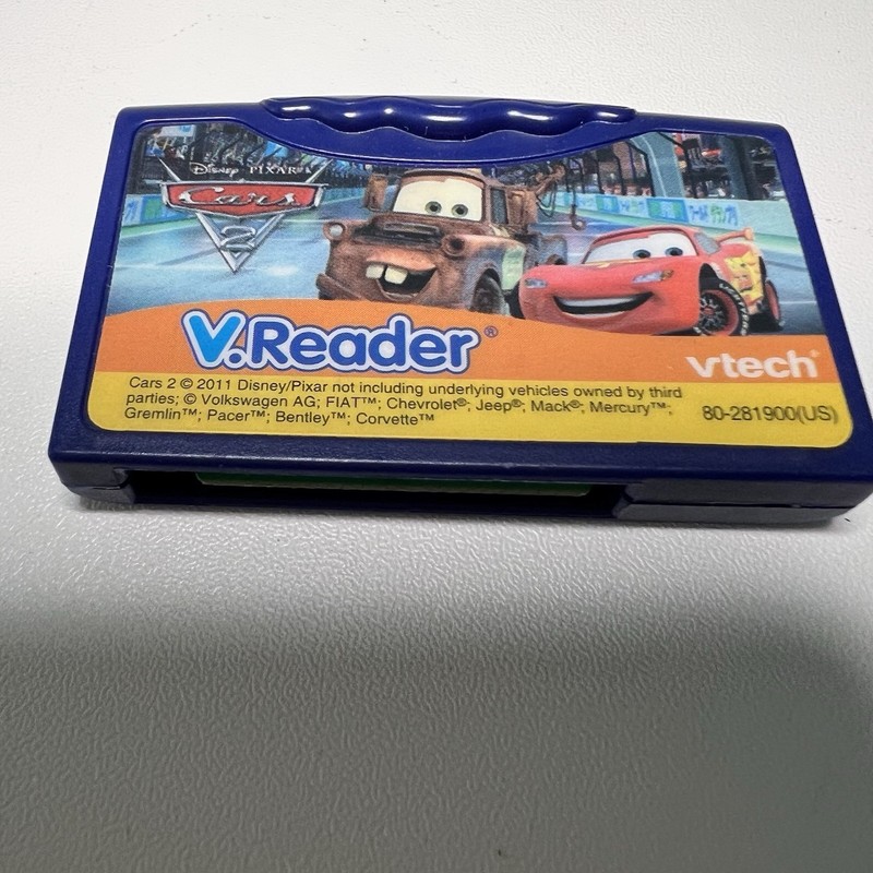 Lot Of 6-VTech V Reader Games-Elmo, Cars, Dora, Madagascar Toy Story, Scooby gallery