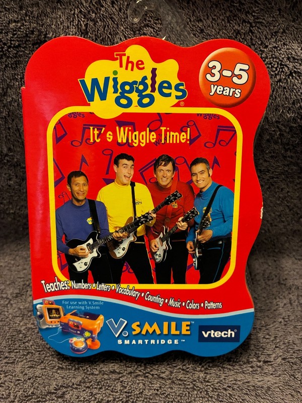 VTech V.Smile The Wiggles It’s Wiggle Time! 2005 ~ New/Sealed Unopened NIP