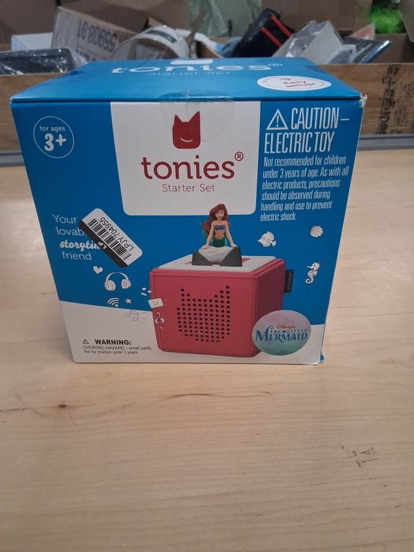 Tonies Disney the Little Mermaid Toniebox Starter Set Pink, New