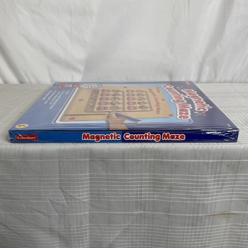 Lakeshore Magnetic Counting Maze Wood Gumball Fine Motor Skills PP283 BRAND NEW gallery