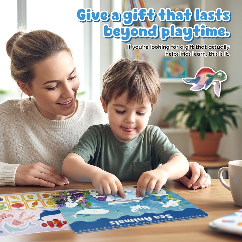 Montessori Busy Book for Toddlers 3-5, Activity Books for Kids, Toddler Busy Boo gallery
