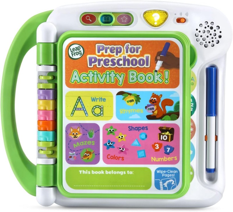 LeapFrog Prep for Preschool Activity Book Green