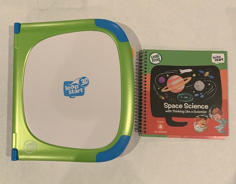 LeapFrog Leap Start 3D Learning Device & Book – Tested WORKS Great