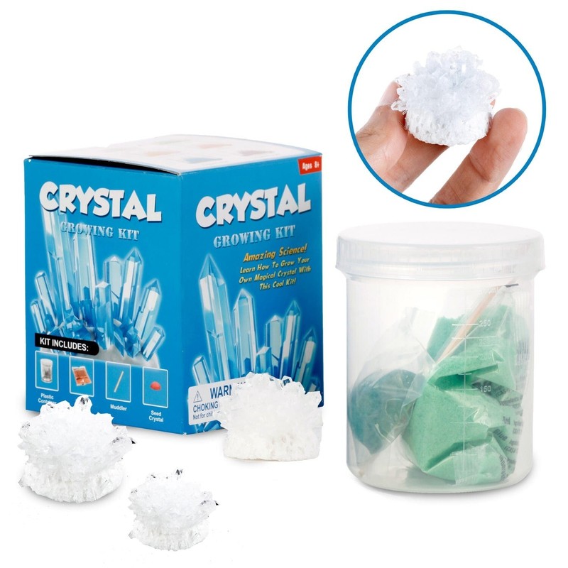 Natural Geode Discover Kit – 30X Microscope, Natural Geode Exploration Set +More gallery