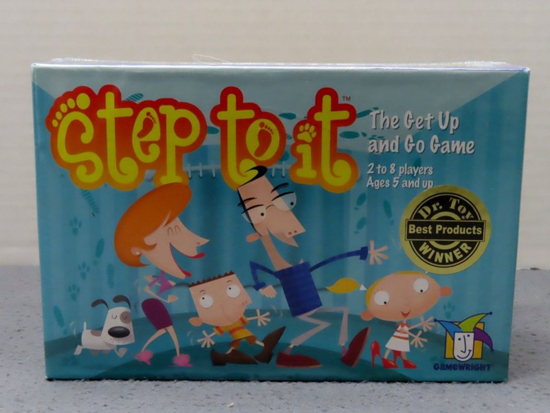 Step To It Game The Get Up and Go Game NEW Sealed Gamewright 2007