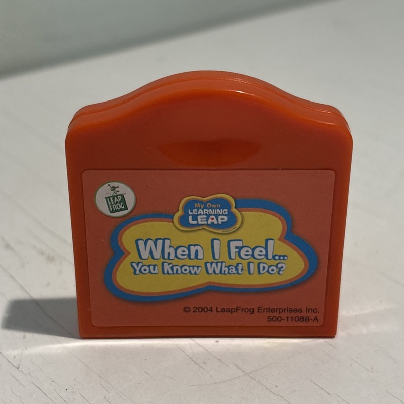 LEAP FROG – My Own Learning Leap Cartridge! When I Feel… You Know What I Do?