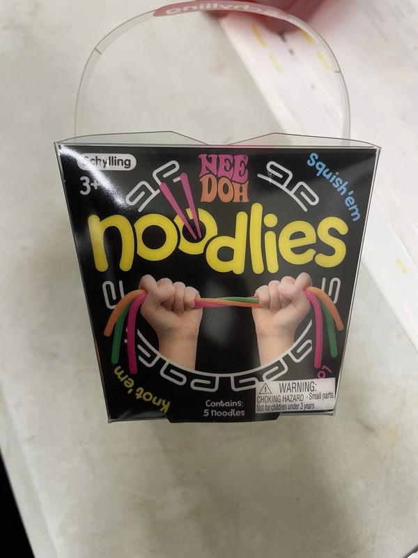 NeeDoh Noodlies Sensory Fidget Toy, RARE Nee Doh Stretchy Noodles AUTHENTIC USA gallery