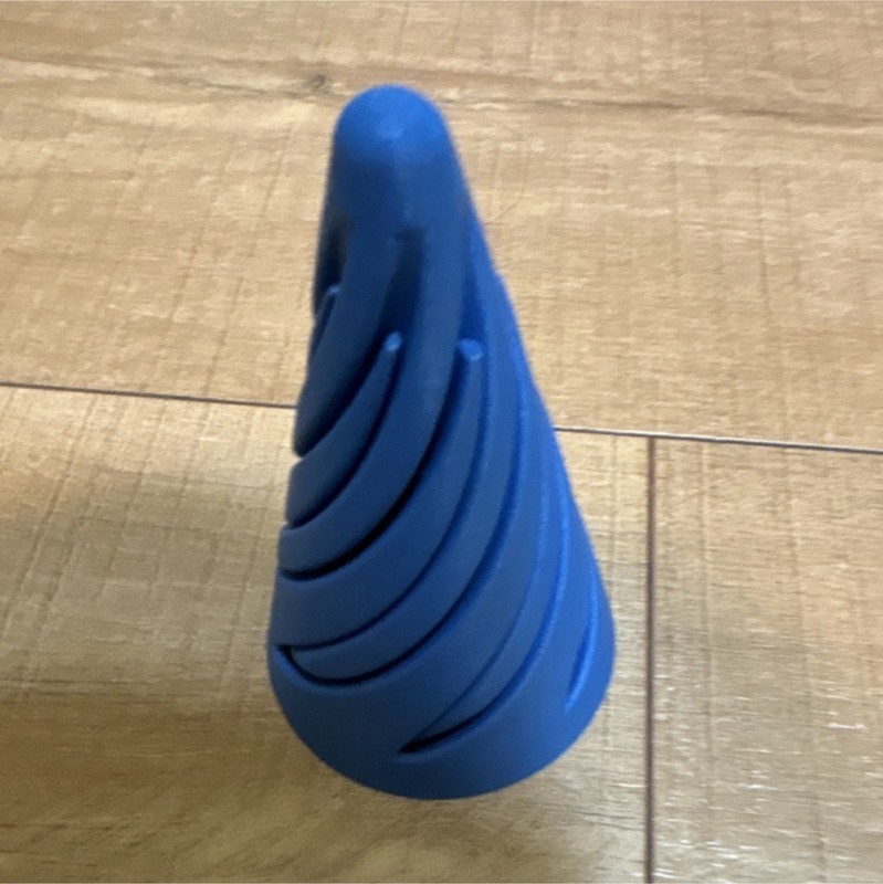 Blue Spiral Tactile Sensory Toy Stress Relief for Ages 8-11, 12-16, 17 & Up