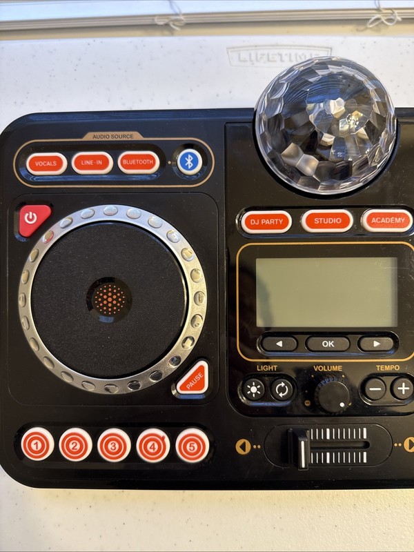 VTech Kidi Star DJ Mixer Musical Electronic Light Kid's Music Art Toy Hip Hop gallery