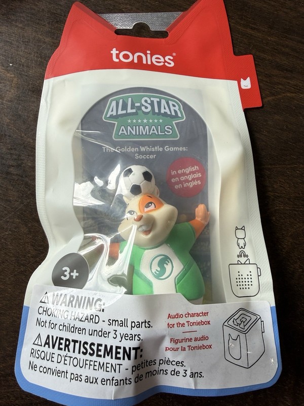 All-Star Animals – The Golden Whistle Games: Soccer Tonie – NEW!! for Tonie Box