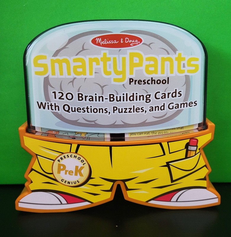 Melissa & Doug Smarty Pants PreK 120 Educational Questions Puzzles & Games