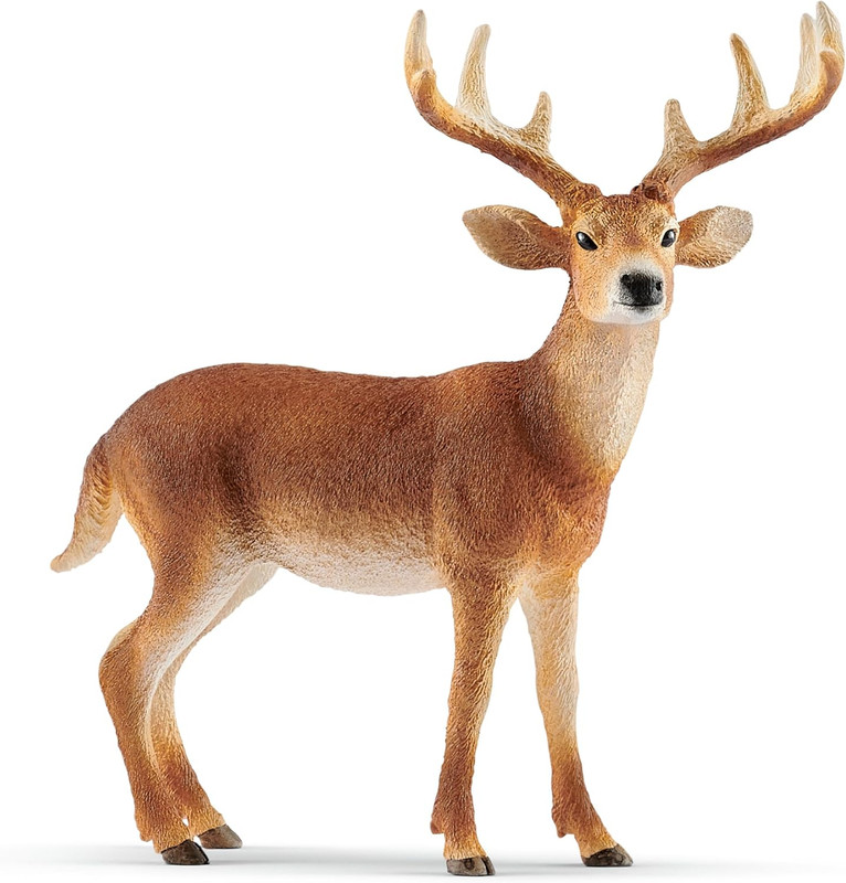Wild Life, Animal Figurine, Animal Toys for Boys and Girls 3-8 Years Old, White-