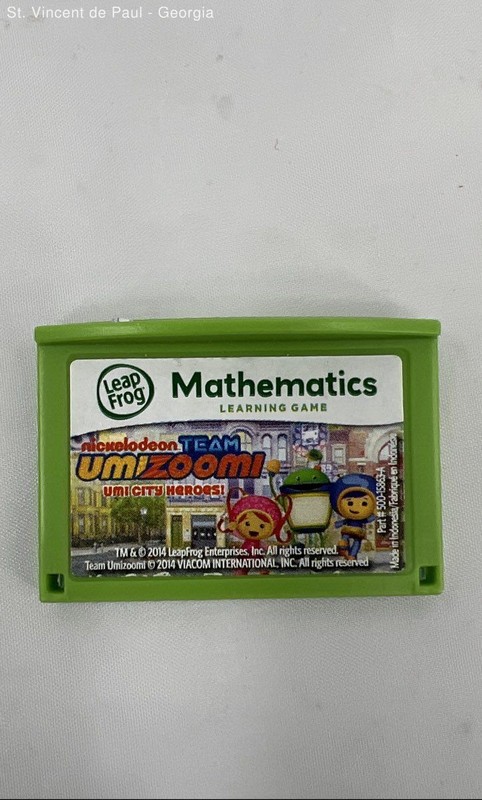 LeapFrog LeapPad Explorer Game Cartridge: Team Umizoomi, Leap Pad 1 2 3 GS Ultra