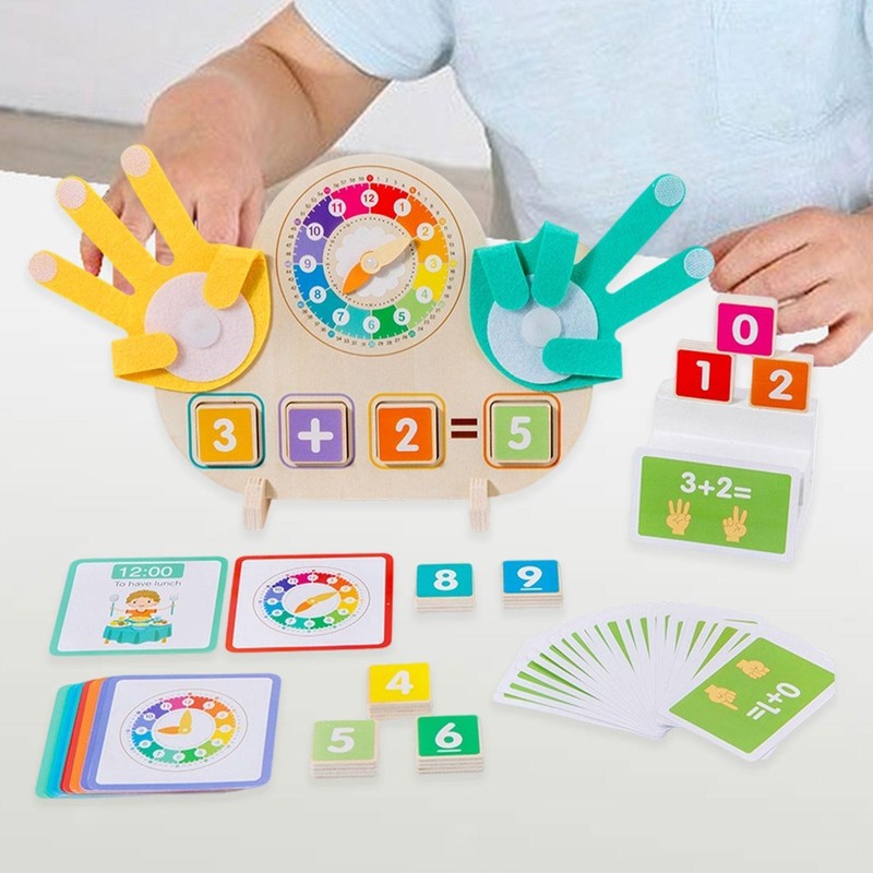 Small Finger Math Number Counting Early Education for Kids 3 Year Old and up