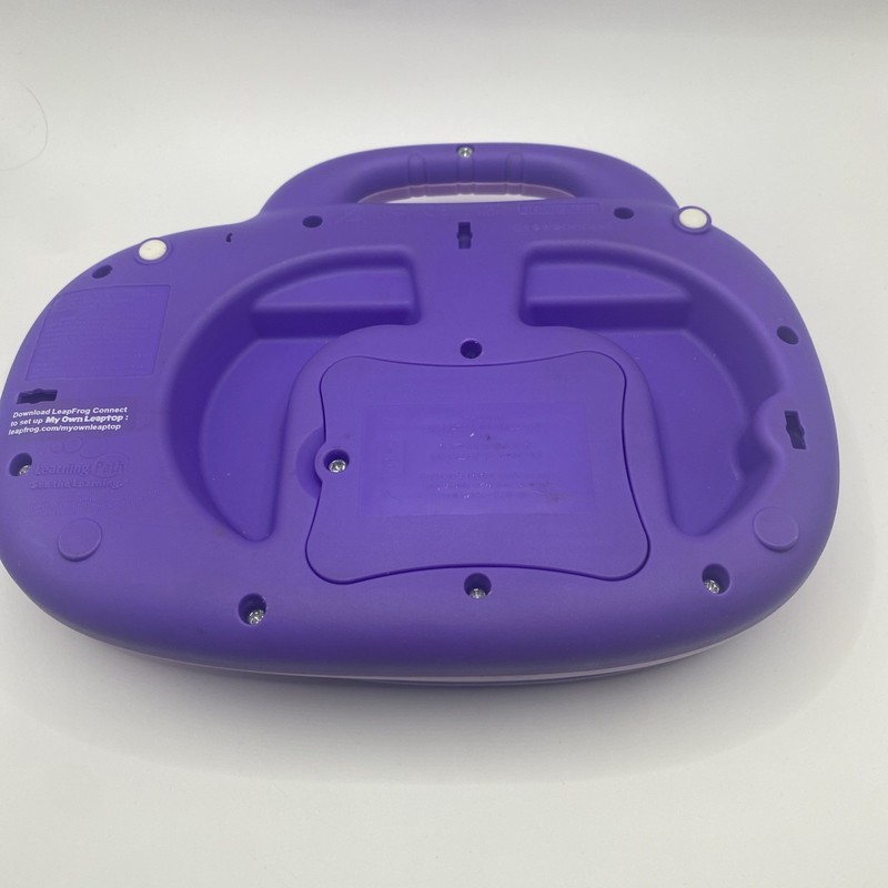 Leapfrog My Own LeapTop Learning Interactive Laptop Tested Works Great Purple gallery