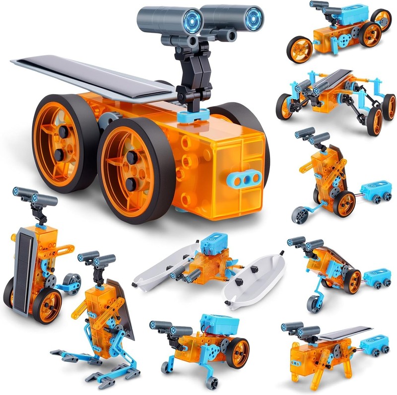 25-in-1 Solar Robot Kit Toys for Boys – Educational Tech Stem Science Experim…