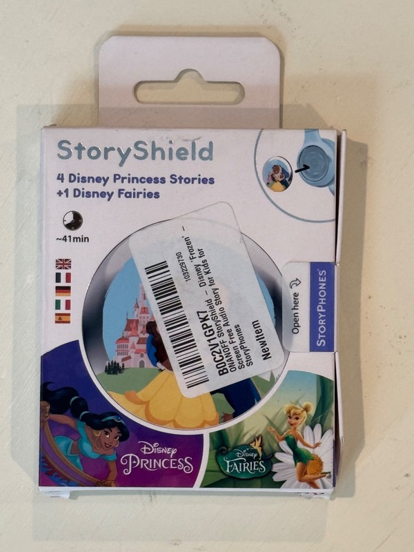 StoryShield Disney Princess Frozen Belle Tiana Jas Audio Story Kids StoryPhones