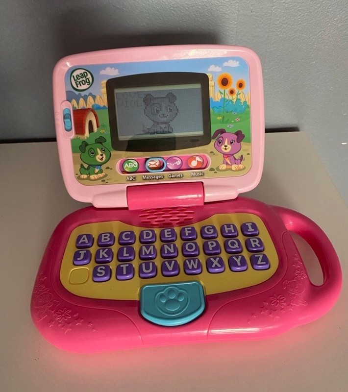LeapFrog My Own Leaptop – Pink Girls Educational Toy for Kids Violet Animals