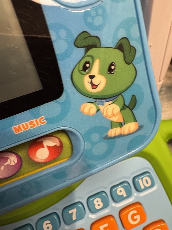 LeapFrog 2-in-1 LeapTop Touch Used tested Working *MISSING BATTERY LID* gallery
