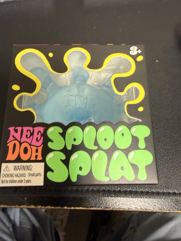 VIRAL Blue NeeDoh SPLOOT SPLAT Nee Doh SplootSplat Squishy Fast Ship In Hand