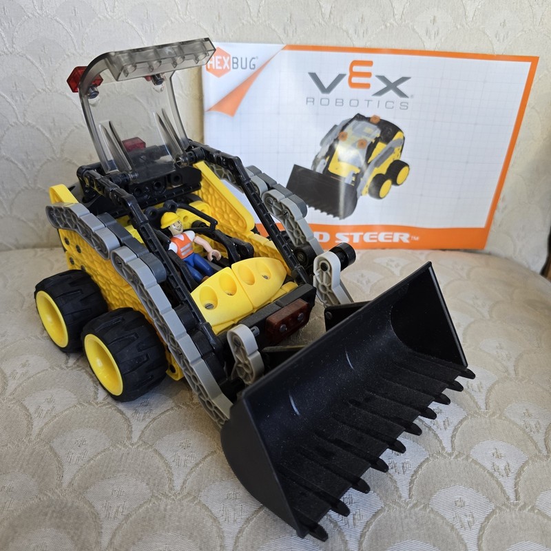 Hexbug Vex Robotics Skid Steer Buildable Construction Mover STEM Building Toy