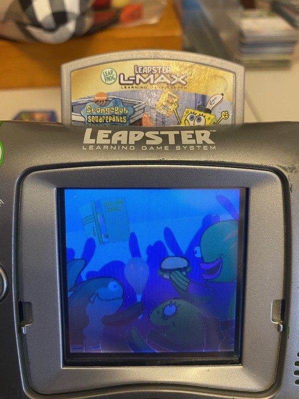 LeapFrog Leapster Learning System Handheld Game Console,Green, 6 Games Included