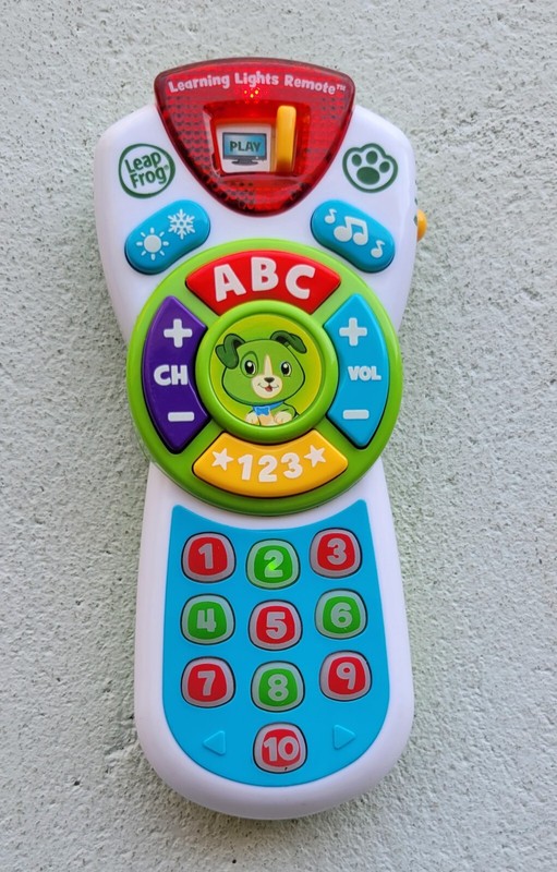 LeapFrog Scout’s Learning Lights Remote Deluxe Green, Pre-owned, Tested.