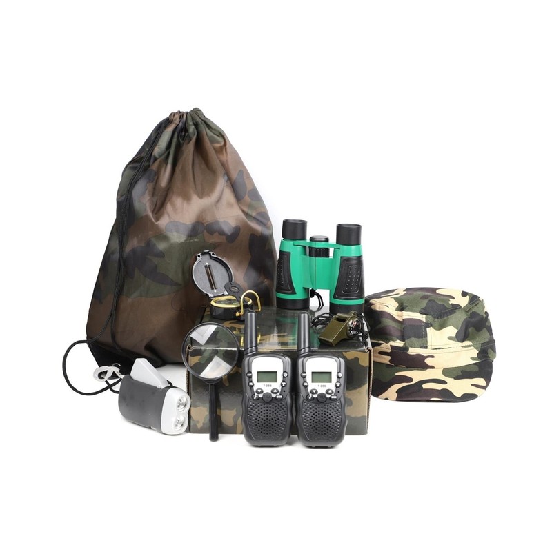 Outdoor Adventure Set for Kids Boys and Girls Camping Exploration Toys and Ba…