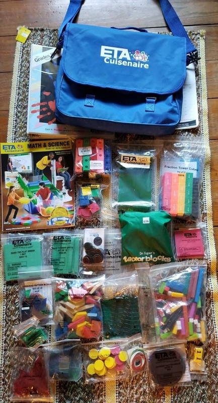 Homeschool Montessori Teaching ETA Math Manipulatives Sets for K-6 grades