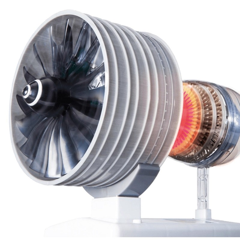 Buildable Jet Engine Model Kit – Real Sound & Light | Haynes Turbofan