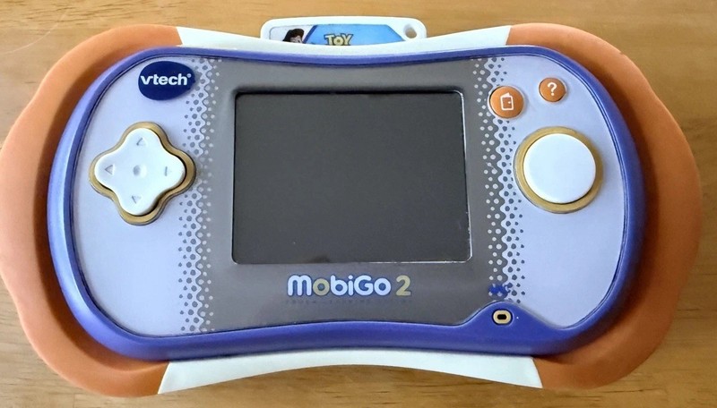 VTech MobiGo 2 Handheld Console Tested Works + Toy Story 3 Game