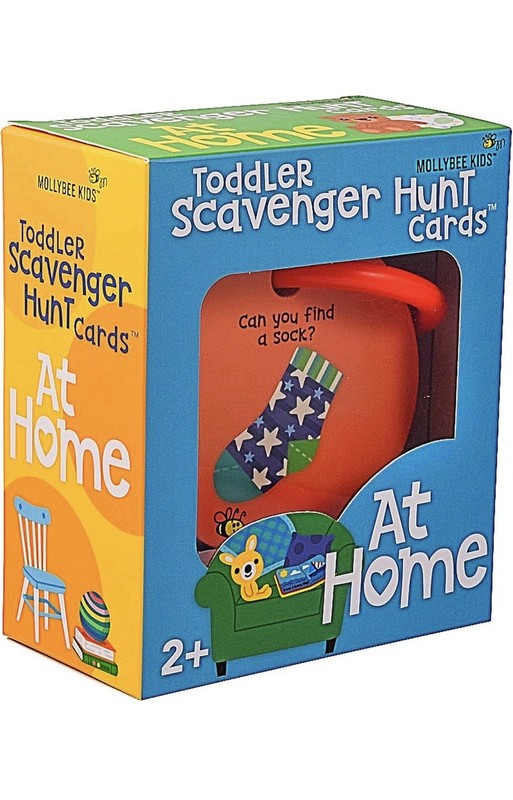 MOLLYBEE KIDS Toddler Scavenger Hunt Cards at Home, Toddler Activity, Ages 2,…
