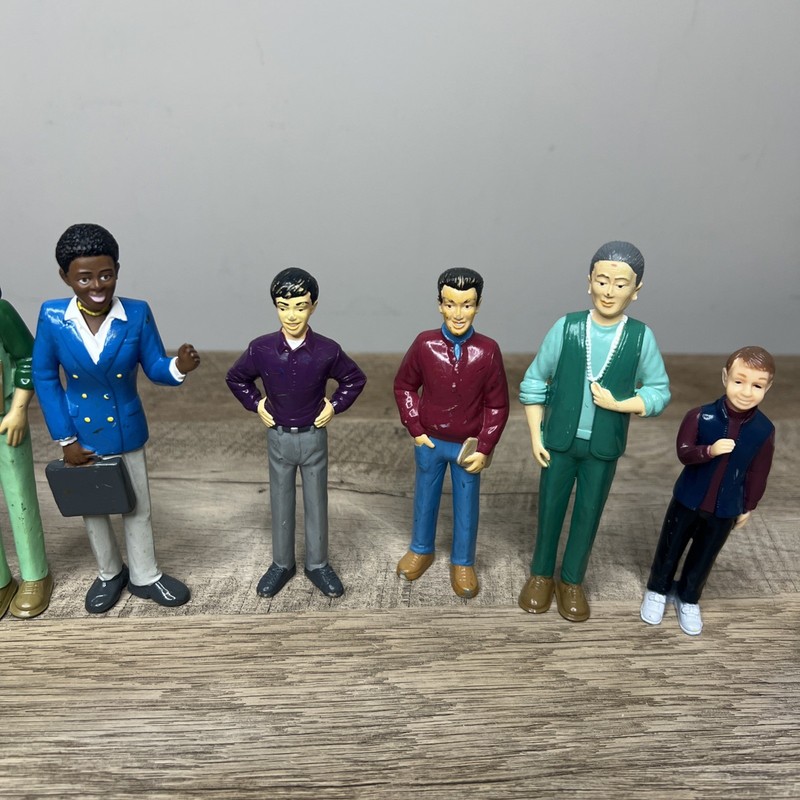 Lakeshore Block Play People Community Members Workers Career Figures Lot Of 10 gallery