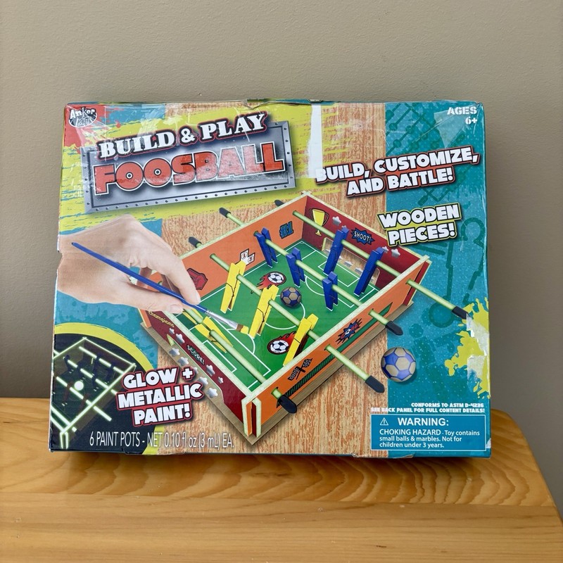 Foosball Table Soccer Indoor Games for Kids Age 6-14 Years | Gift. New!Open Box
