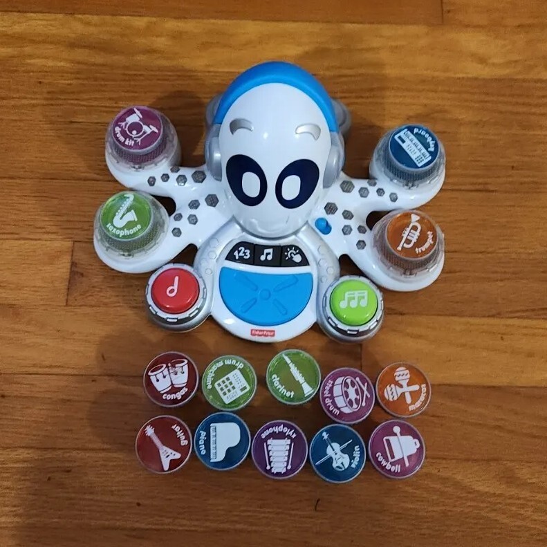 Fisher Price Think And Learn Rocktopus Musical Octopus Toy. Math, Music & Game