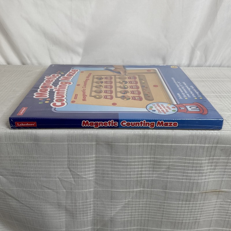 Lakeshore Magnetic Counting Maze Wood Gumball Fine Motor Skills PP283 BRAND NEW gallery