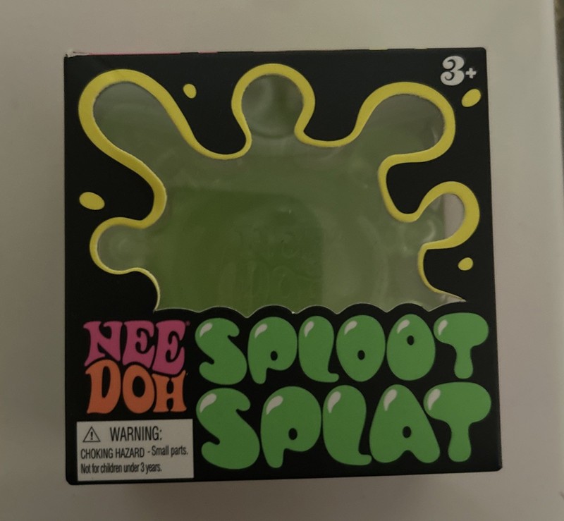 Schylling NeeDoh SPLOOT SPLAT Nee Doh SplootSplat Squishy Green Factory Sealed