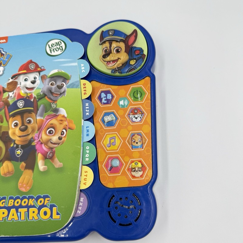 Leap Frog The Big Book of Paw Patrol Electronic Reading Letters Music 2023 WORKS gallery
