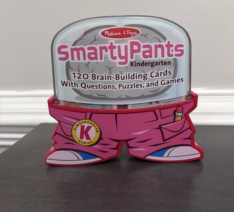 Melissa And Doug Smarty Pants Kindergarten Genius Brain Building Card Game