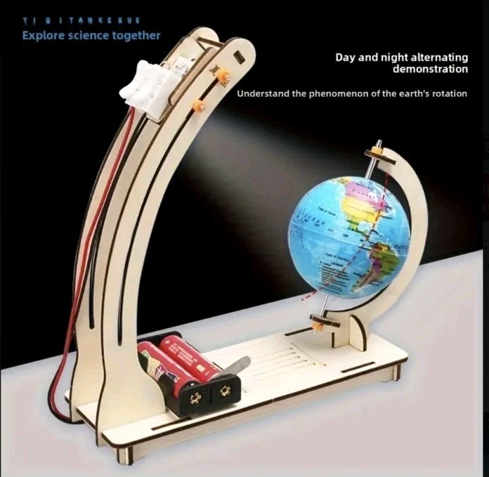 Learning Toy Building Kit Earth Day & Night Model Understanding Earth's Rotation gallery