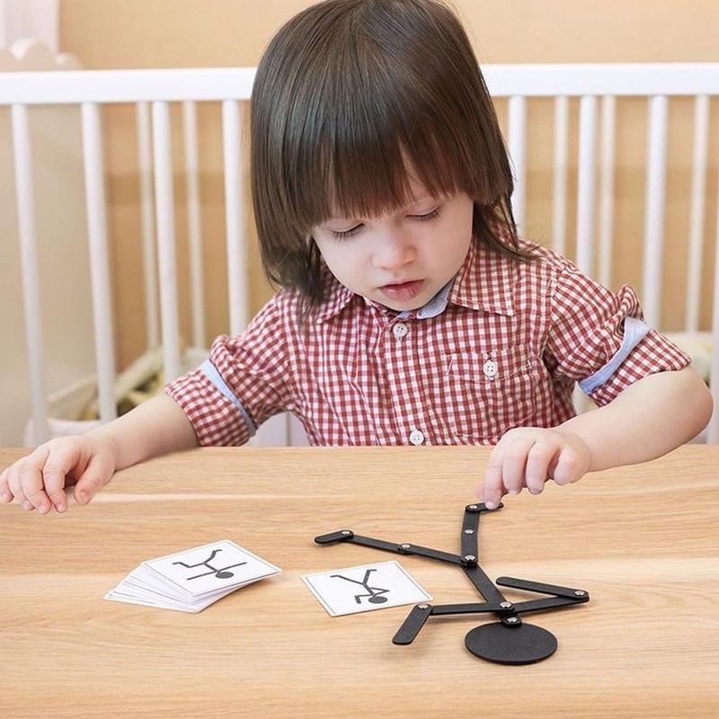Montessori Educational Puzzle Board Early Learning Kids Preschool Fine Motor Toy gallery