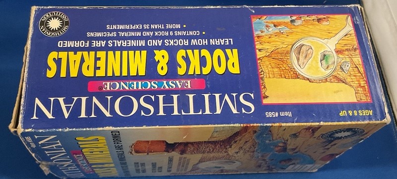 1994 Smithsonian Easy Science Kit - ROCKS and MINERALS gallery