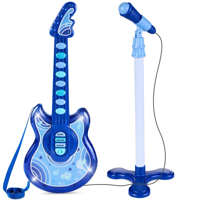 Best Choice Products Kids Pretend Play Guitar Musical Instrument Toy 19in