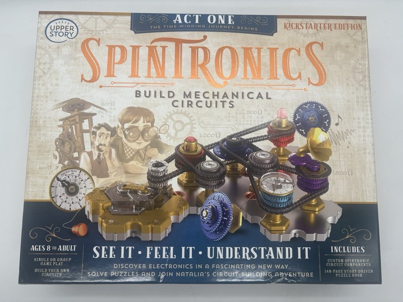 Spintronics Act One Build Mechanical Circuits Adventure Upper Story -Read Dscrp gallery