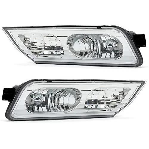 Fog Lights Assembly Compatible with 2007-2009 Honda Acura MDX Replacement Pair