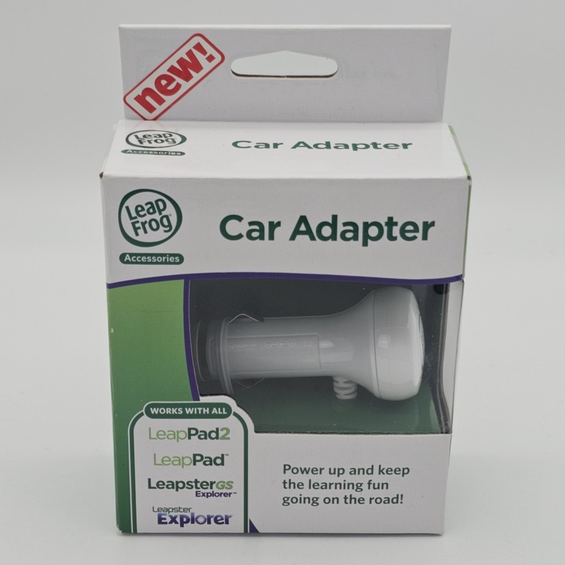 LEAP FROG Car Adapter Charger For LeapPad/2 LeapsterGS Explorer 690-11291 SEALED