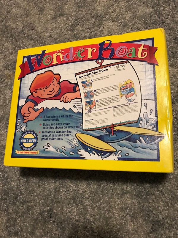 WONDER BOAT Science & Activity Kit – Ages 4 and Up – NEW & SEALED Free Shipping