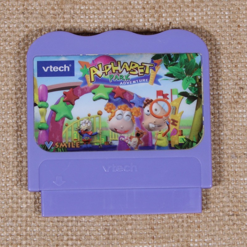 Vtech V.smile Alphabet Park Adventure Educational Game Cartridge