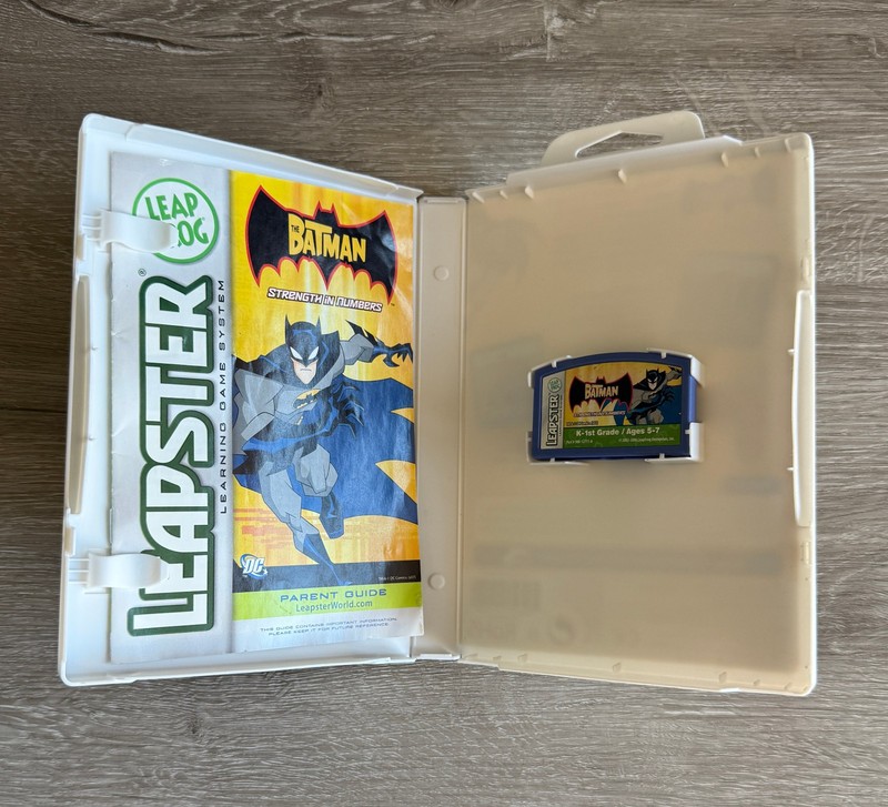 Leap Frog Leapster The Batman Strength in Numbers Learning Game Pre-K to 1st 5-7 gallery
