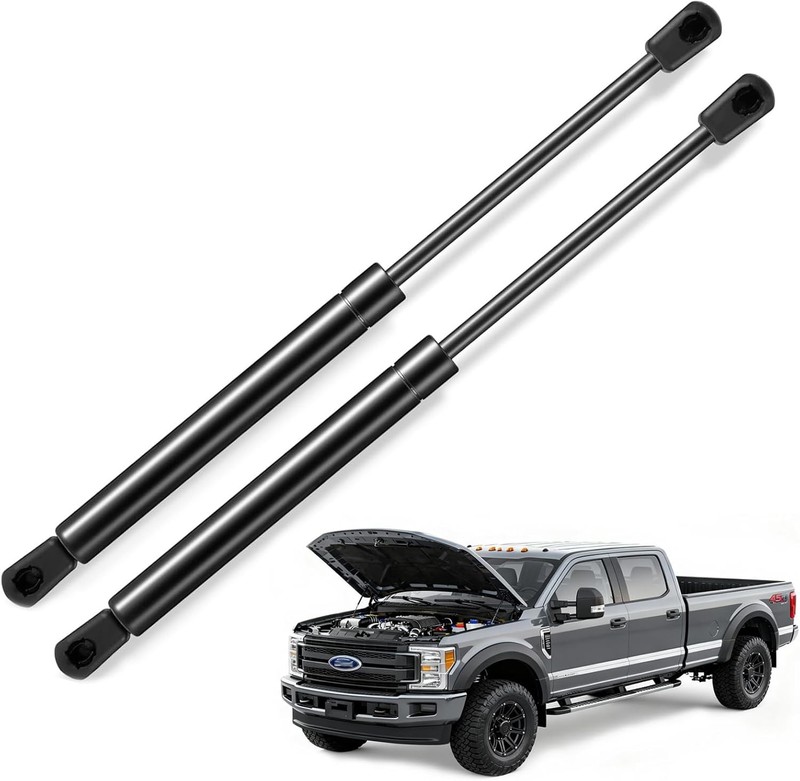 Heavy-Duty Hood Lift Supports Shock Struts for 2017-2022 Ford F250/F350 & 2017-2